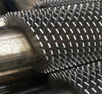 ASTM A179 के अनुसार एक्सट्रूडेड-सीरेटेड फिनेड ट्यूब